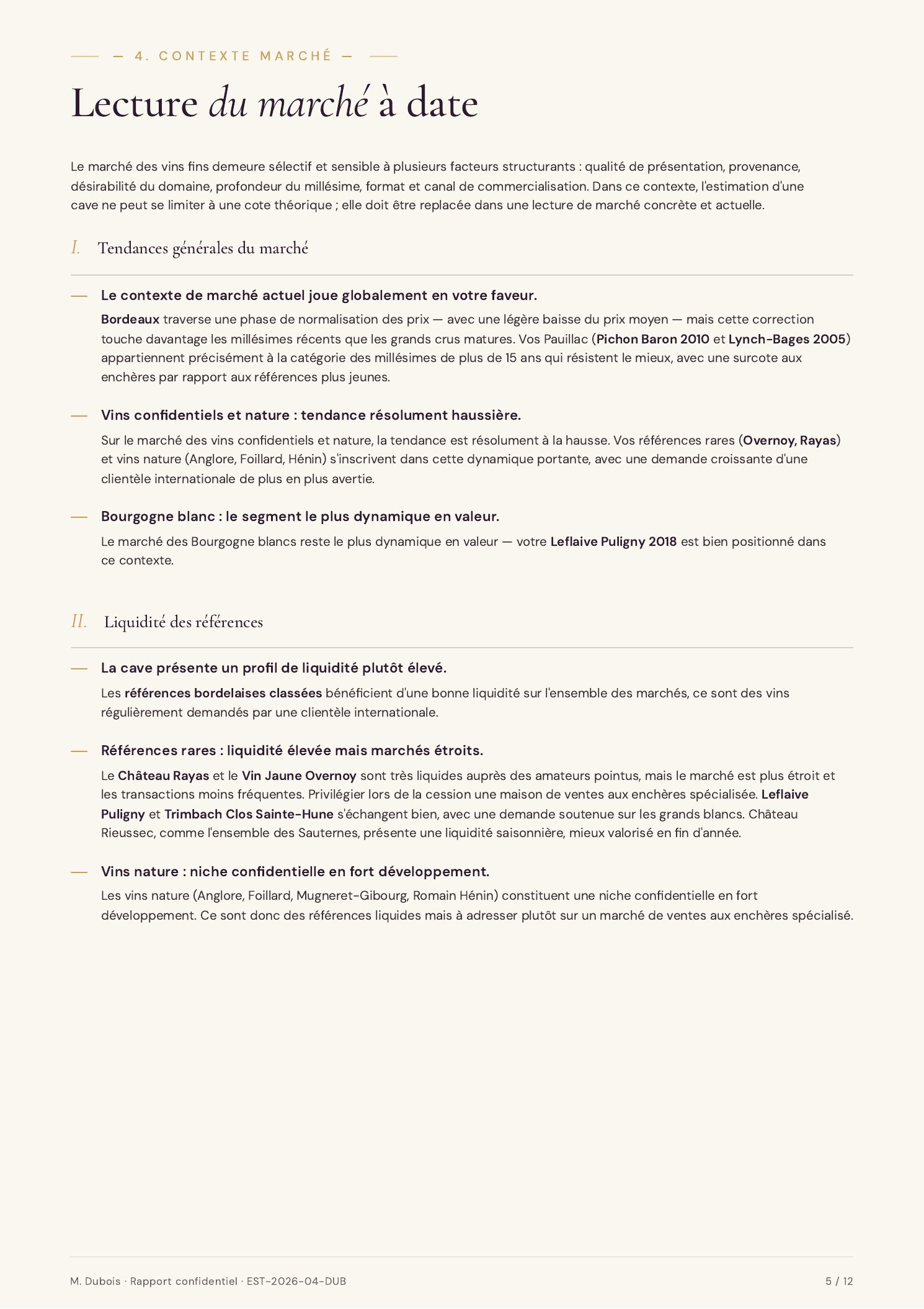 Aperçu p. 6 — Contexte de marché