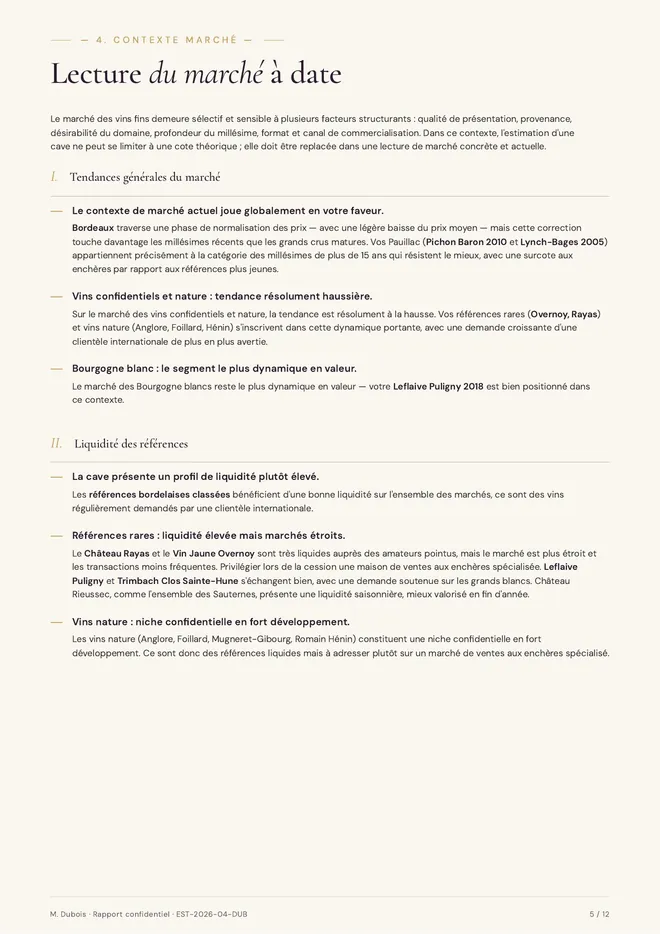Aperçu p. 6 — Contexte de marché