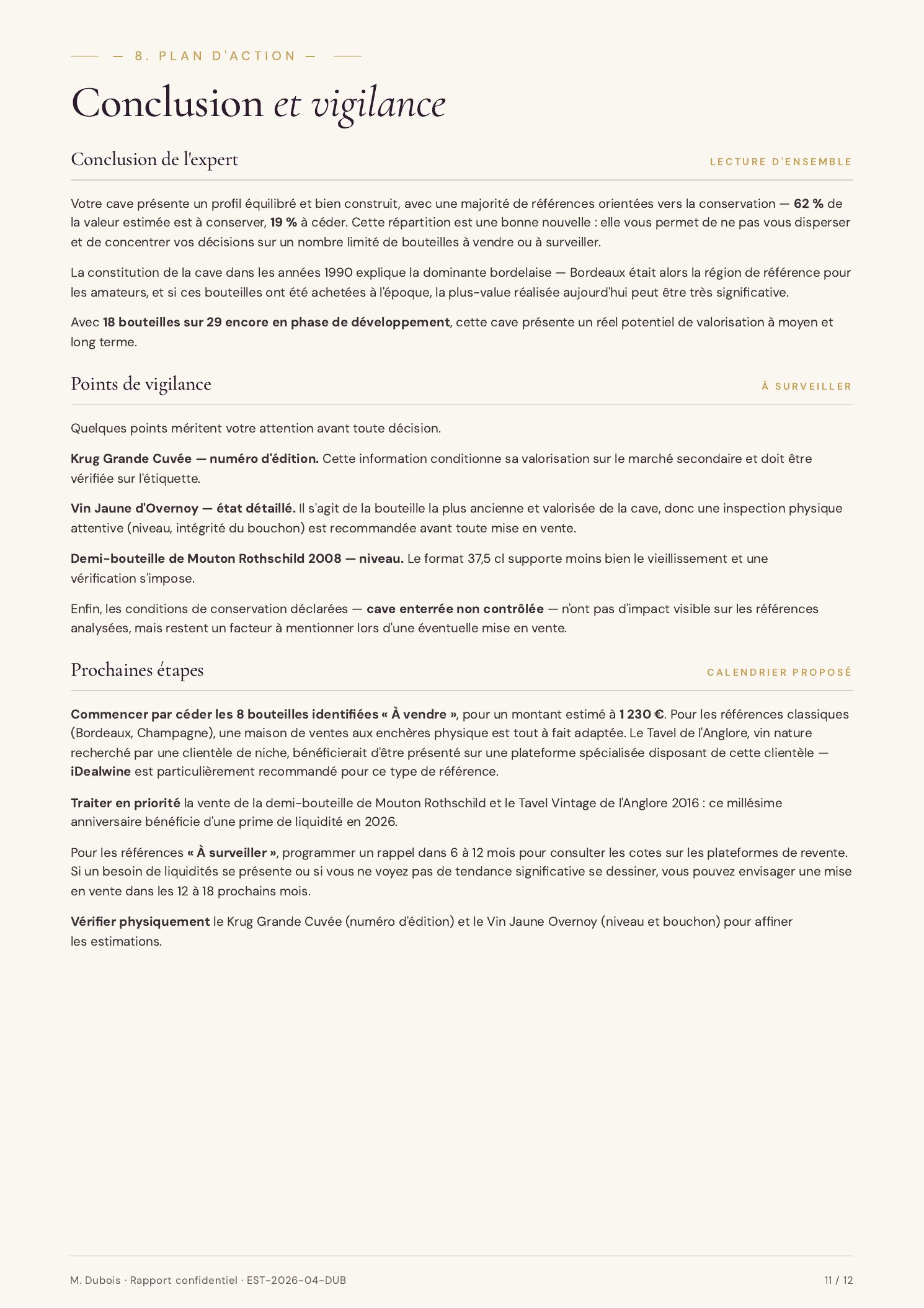 Aperçu p. 14 — Plan d'action