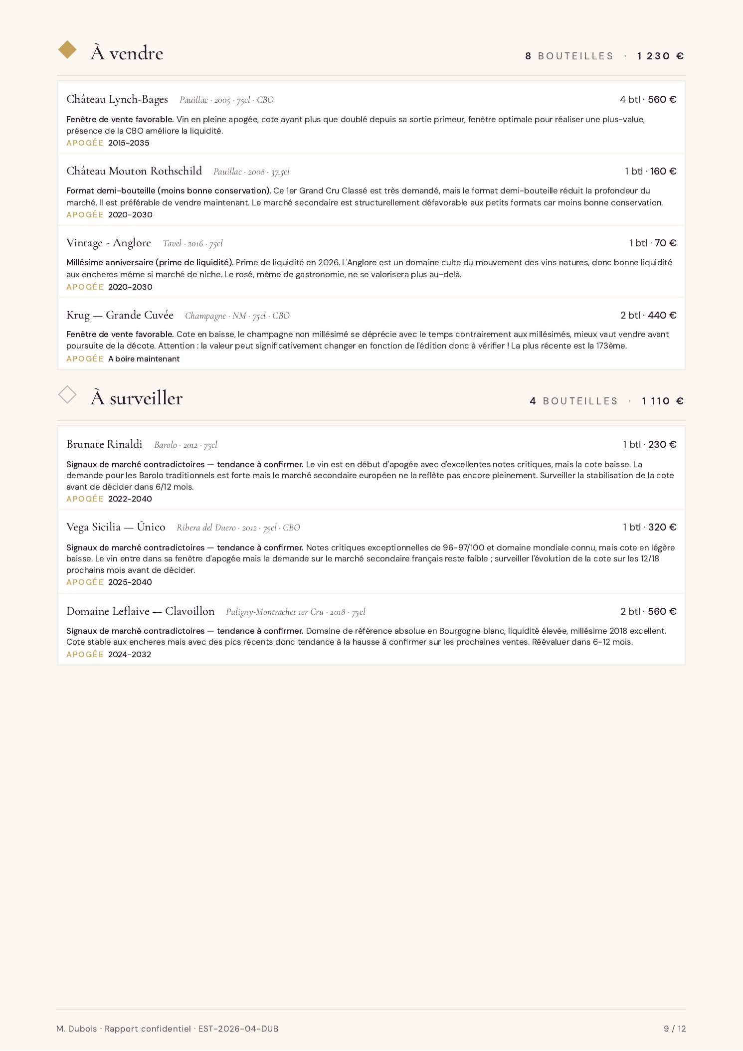 Aperçu p. 10 — Recommandations