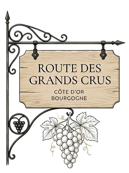 Illustration route des grands crus